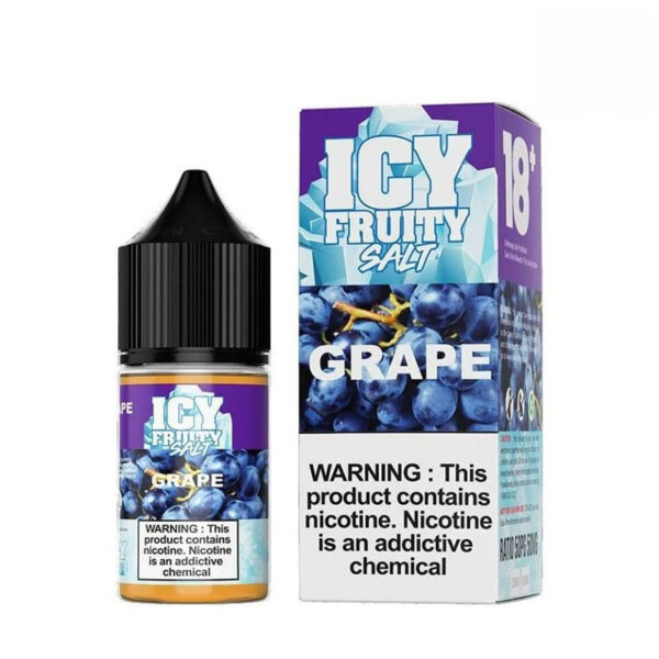 Icy Fruity Salt Nic 30Ml Grape